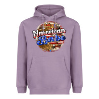 Lavender american babe Heavyweight Hoodie - JahusDesignShop
