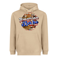 Mushroom american babe Heavyweight Hoodie - JahusDesignShop