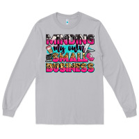 Moon Dust minding my own small business Long Sleeve Tee - Zillion Design Studio