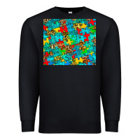 Black autism awareness puzzle Premium Sweatshirt - BarkalooDesign