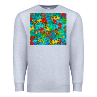 Heather Grey autism awareness puzzle Premium Sweatshirt - BarkalooDesign