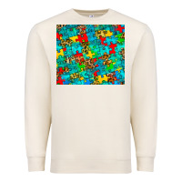 Sandshell autism awareness puzzle Premium Sweatshirt - BarkalooDesign
