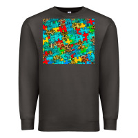 Smoke autism awareness puzzle Premium Sweatshirt - BarkalooDesign