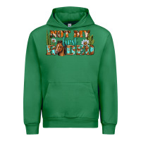Emerald Not My First Rodeo Western Urban Hoodie - BundleAndBundleShop