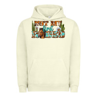 Pigment Pistachio Not My First Rodeo Western Urban Hoodie - BundleAndBundleShop