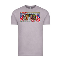 Vintage Zinc 1776 4th of july license plate Vintage Tee - BarkalooDesign
