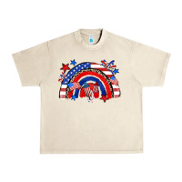Sandshell American rainbow Urban Heavy Tee - Zillion Design Studio