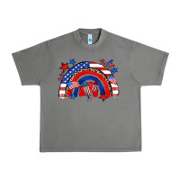 Tornado American rainbow Urban Heavy Tee - Zillion Design Studio