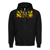 Black celebrate juneteenth libbey glass Zipper Hoodie - HRA Design Shop