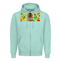 Seafoam celebrate juneteenth libbey glass Zipper Hoodie - HRA Design Shop
