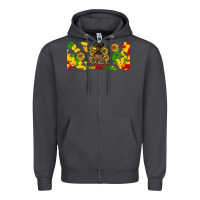 Smoke celebrate juneteenth libbey glass Zipper Hoodie - HRA Design Shop