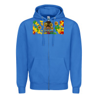 True Royal celebrate juneteenth libbey glass Zipper Hoodie - HRA Design Shop