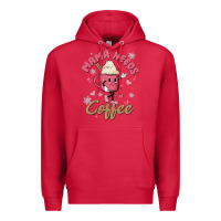Cardinal mama needs coffee Premium Hoodie - MaliasSmallBusiness
