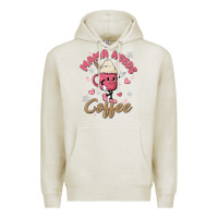 Oatmeal Heather mama needs coffee Premium Hoodie - MaliasSmallBusiness