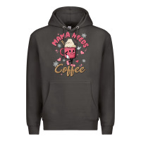 Smoke mama needs coffee Premium Hoodie - MaliasSmallBusiness