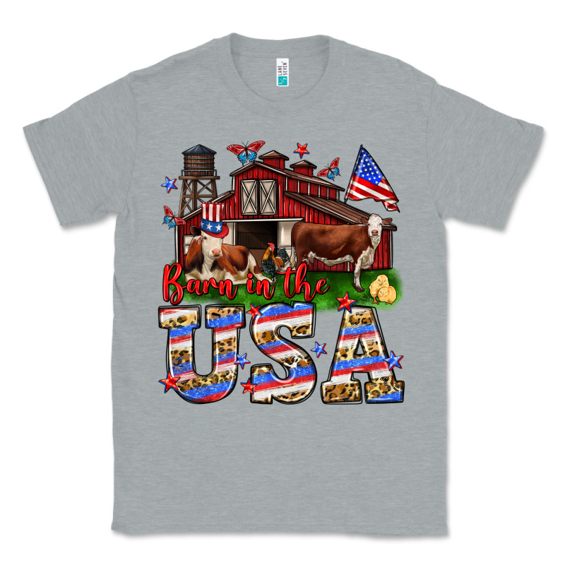Barn In The Usa Classic Tee by Neo Western | Teevron