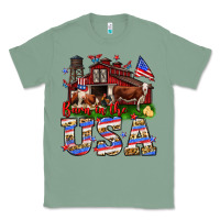 Sage Barn in the USA Classic Tee - Neo Western