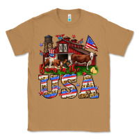 Toasted Coconut Barn in the USA Classic Tee - Neo Western