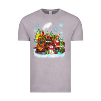 Vintage Zinc christmas polar express santa Vintage Tee - Zillion Design Studio
