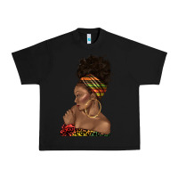 Black afro black woman profile juneteenth Urban Heavy Tee - texasbilliewilder
