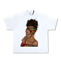 White afro black woman profile juneteenth Urban Heavy Tee - texasbilliewilder
