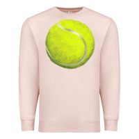 Pale Pink tennis bal Premium Sweatshirt - BarkalooDesign