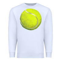 White tennis bal Premium Sweatshirt - BarkalooDesign