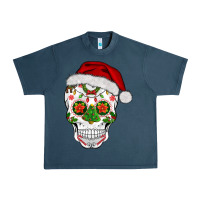 Sugar Skull  Christmas Urban Heavy Tee | Teevron