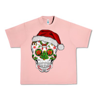Salmon sugar skull  christmas Urban Heavy Tee - BarkalooDesign