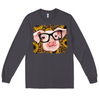 Smoke sunflowers pig Long Sleeve Tee - RanaPortraitStore