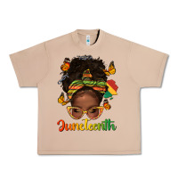 Burro afro messy bun juneteenth Urban Heavy Tee - texasbilliewilder