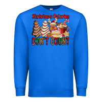 True Royal Christmas Calories don't count Christmas tree cake Premium Sweatshirt - Jasminsmagicworld