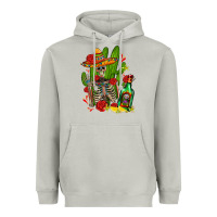 Moon Dust skeleton with sombrero and tequila Heavyweight Hoodie - AdoDesignShop