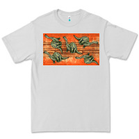 Dove Grey dinosaur brontosaurus sippy cup Premium Tee - Artiststas