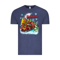 Vintage Denim christmas polar express believe Vintage Tee - Zillion Design Studio