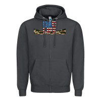 Smoke patriotic dad life 16oz libbey cup Zipper Hoodie - HRA Design Shop