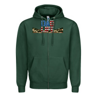 Sports Green patriotic dad life 16oz libbey cup Zipper Hoodie - HRA Design Shop