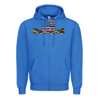 True Royal patriotic dad life 16oz libbey cup Zipper Hoodie - HRA Design Shop