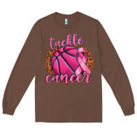 Chestnut tackle cancer basketball Long Sleeve Tee - texasbilliewilder