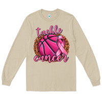 Mushroom tackle cancer basketball Long Sleeve Tee - texasbilliewilder