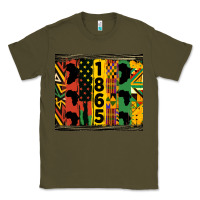 Army Green juneteenth 1865 tumbler Classic Tee - HRA Design Shop