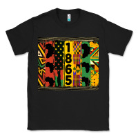 Black juneteenth 1865 tumbler Classic Tee - HRA Design Shop