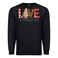 Black love christmas tree cake Premium Sweatshirt - Jasminsmagicworld