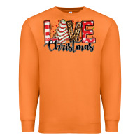 Carrot love christmas tree cake Premium Sweatshirt - Jasminsmagicworld