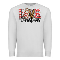 Dove Grey love christmas tree cake Premium Sweatshirt - Jasminsmagicworld