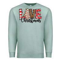 Seafoam love christmas tree cake Premium Sweatshirt - Jasminsmagicworld