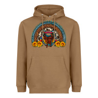 Toasted Coconut saddle sunflower horseshoe rainbow Heavyweight Hoodie - Artiststas
