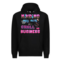 Black mind my own small business Premium Hoodie - NancyCooperArtShop