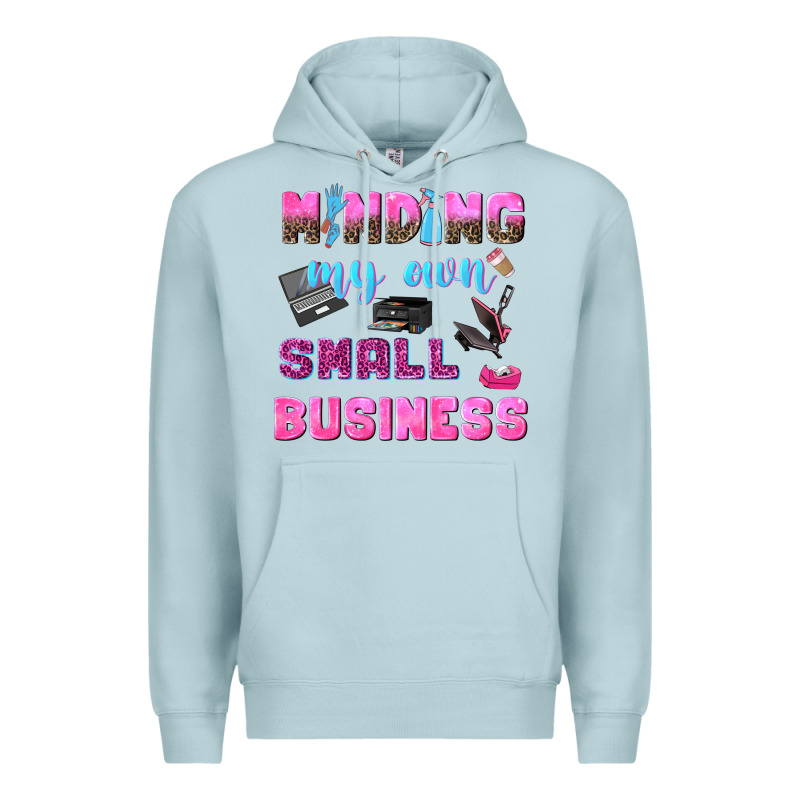 Mind My Own Small Business Premium Hoodie by NancyCooperArtShop | Teevron