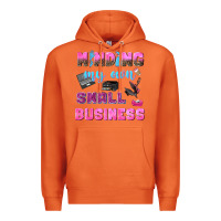 Carrot mind my own small business Premium Hoodie - NancyCooperArtShop
